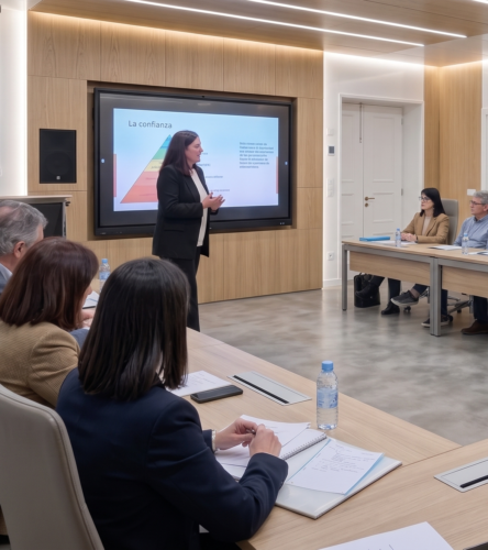 Formación en liderazgo y comunicación para mandos y equipos en organizaciones